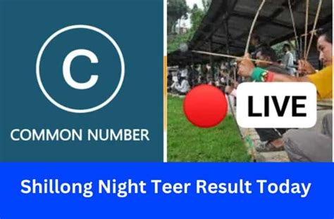 shillong night teer result 9.20 pm today